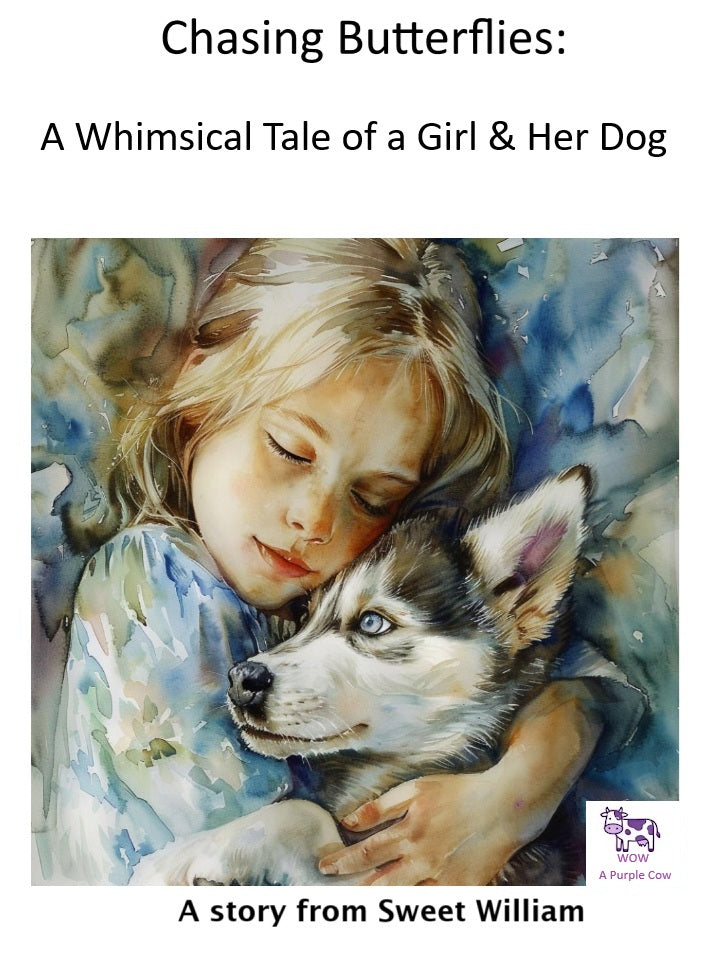 Chasing Butterflies: A Whimsical Tale of a Girl & Her Dog (eBook