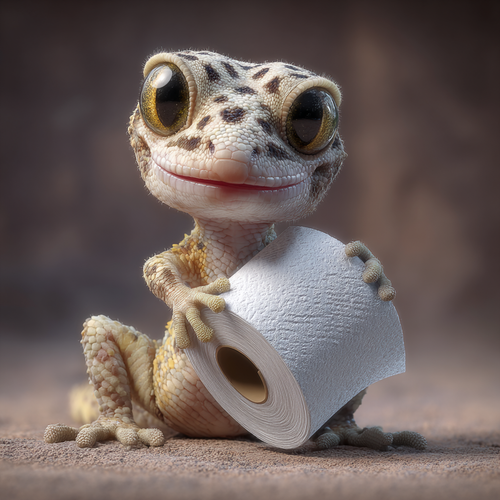 Humorous - Gecko - Could I be any cuter?