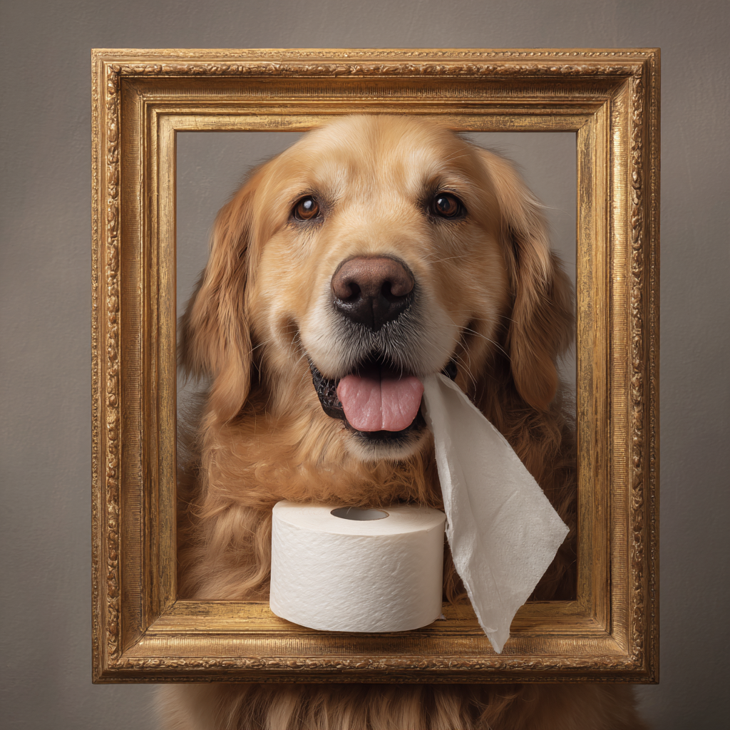 Humorous - Golden Teddy - Oops